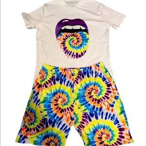 Women’s tie dye set